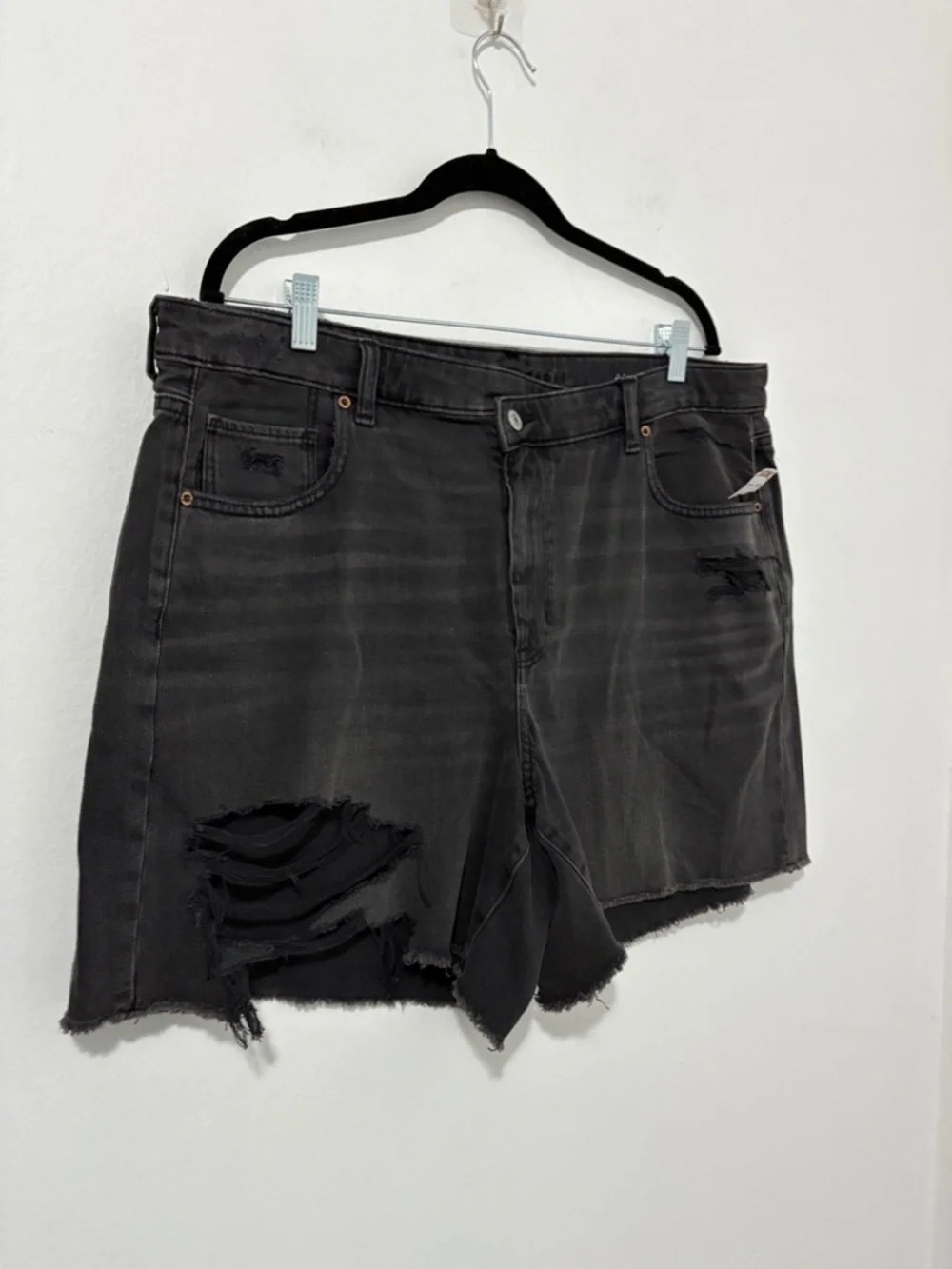 NEW American Eagle AE Denim Highest Waist Baggy Short Women's Size 20 Plus